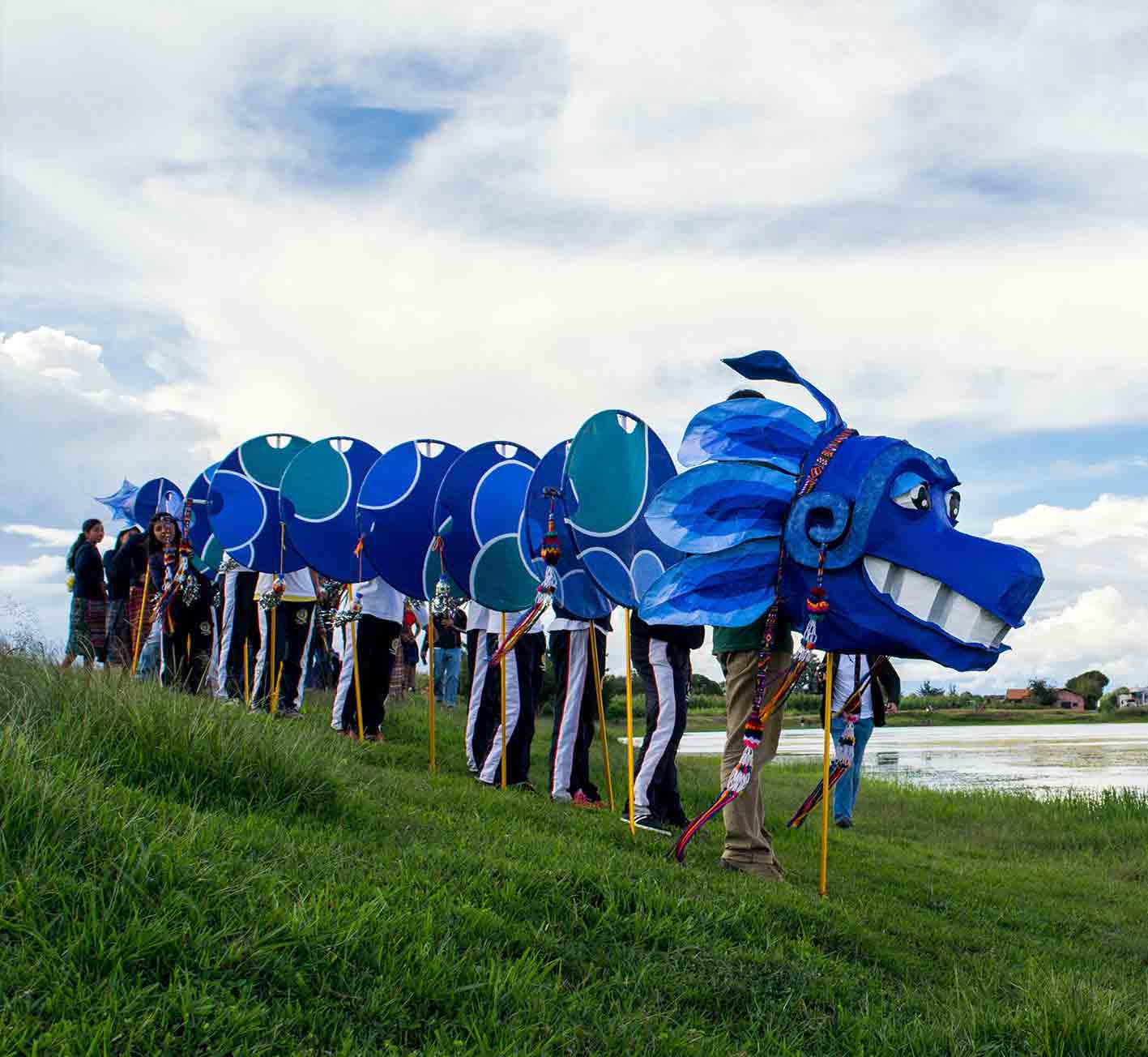 teatro armadillo kumatz la serpiente rio transmiten historias